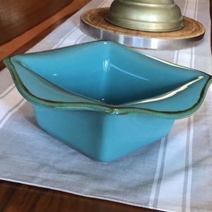 Tuscan Everyday Baker Square Baking Dish Turquoise Blue